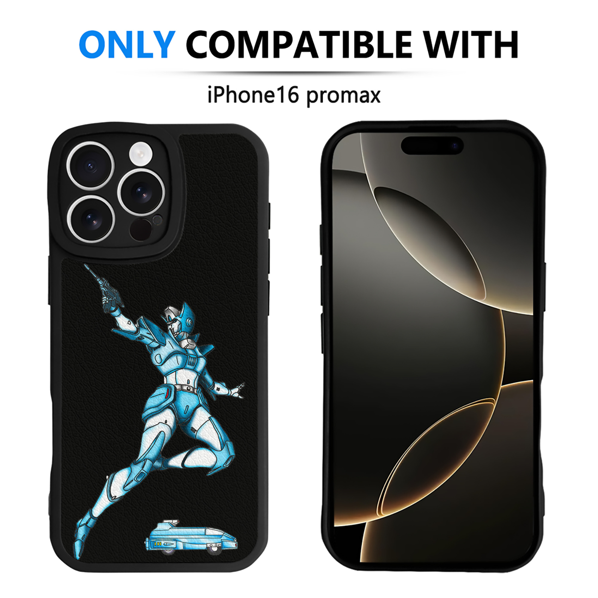 （画像用）  【iPhone 16シリーズ対応】シリコンスマホケース（レザー調） 材質：シリコン
